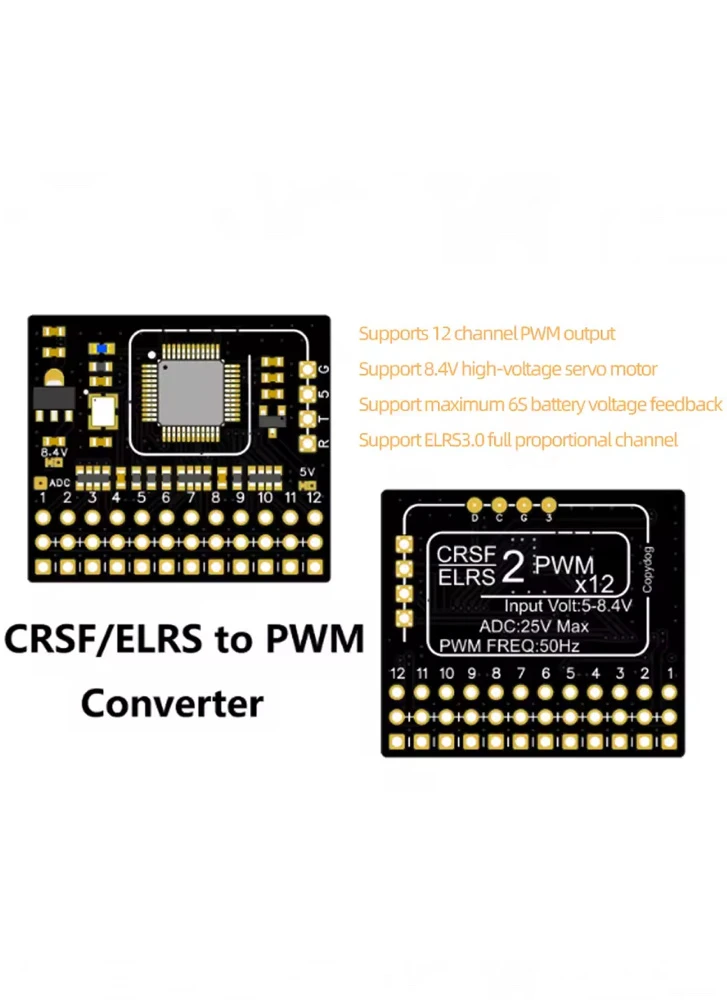 CRSFELRS PWM 12CH