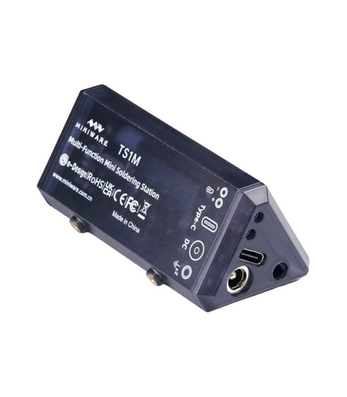 Miniware TS1M Mini Soldering Station – 200W USB-C PD & DC, Smart Control, 100–450°C - Image 9