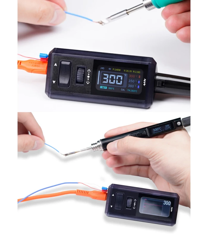 Miniware TS1M Mini Soldering Station – 200W USB-C PD & DC, Smart Control, 100–450°C - Image 10