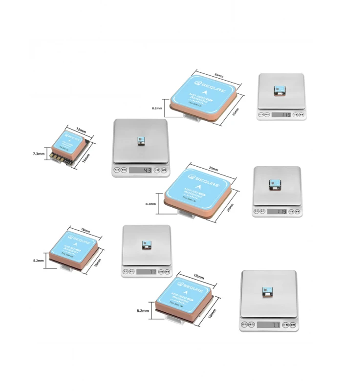 Sequre M10-122/M10-182/M10-252Q GPS Glonass / Q5883 Compass Module - Image 2