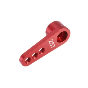 25T Aluminium Servo Horn M3 – 28mm Single Arm, 3 Hole, 6mm Spline