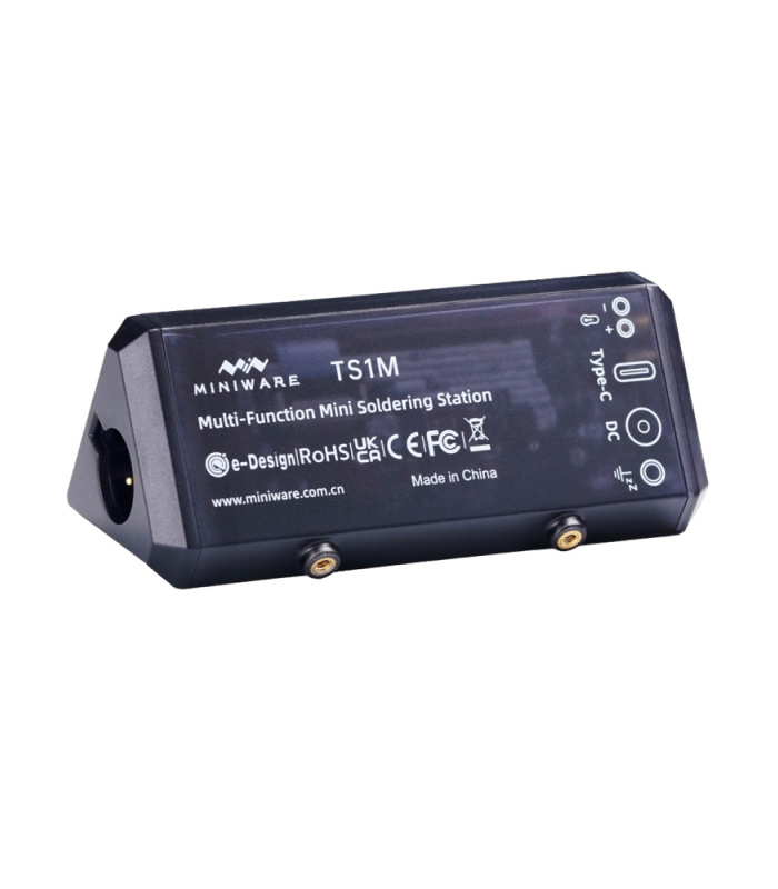 Miniware TS1M Mini Soldering Station – 200W USB-C PD & DC, Smart Control, 100–450°C - Image 8
