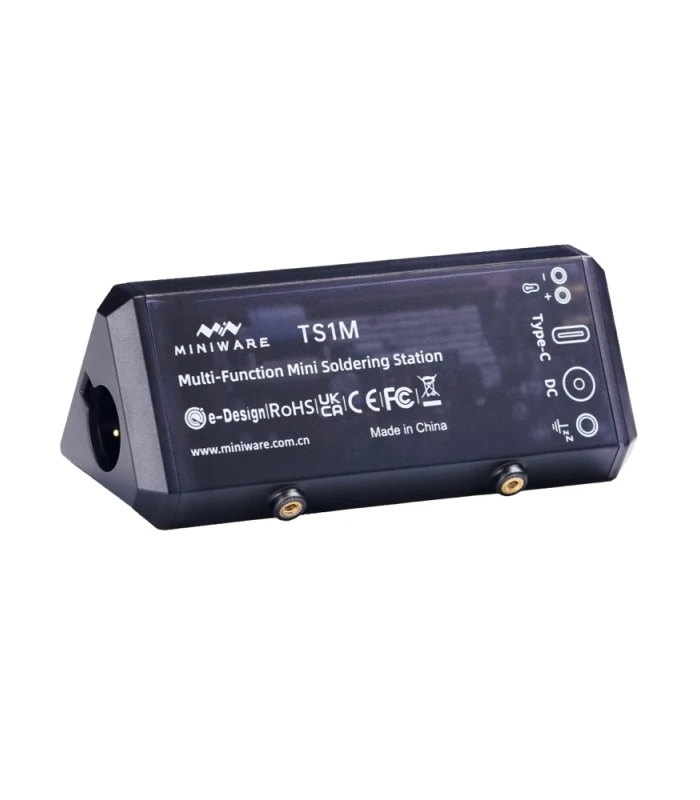 Miniware TS1M Mini Soldering Station – 200W USB-C PD & DC, Smart Control, 100–450°C - Image 8
