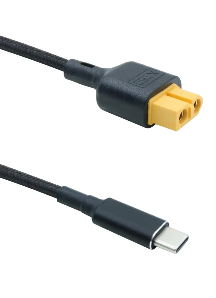 1M USB C to Female XT60 Charging Cable