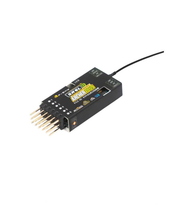 FrSky Archer Plus SR6 LITE 2.4G Gyro Stabilised Receiver - Image 2