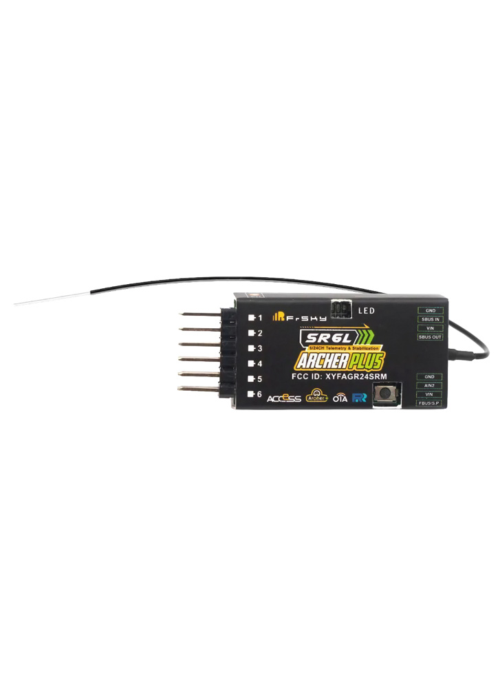 FrSky Archer Plus SR6 LITE 2.4G Gyro Stabilised Receiver