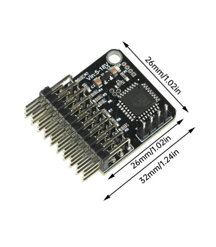 CRSF / PWM / SBUS / PPM Protocol Converter Module – RC Signal Adapter - Image 4