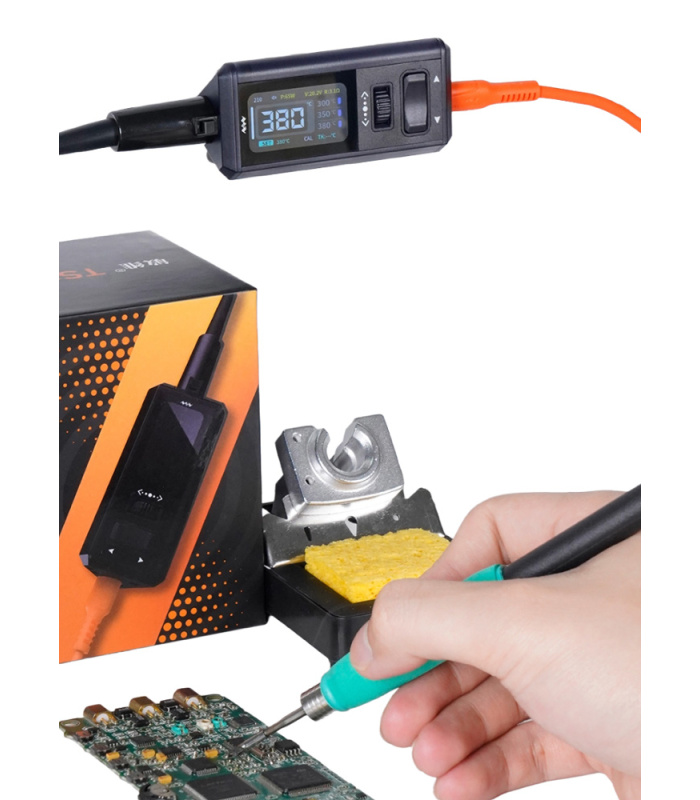 Miniware Soldering Iron Handle Set for TS1M Soldering Station - Image 5