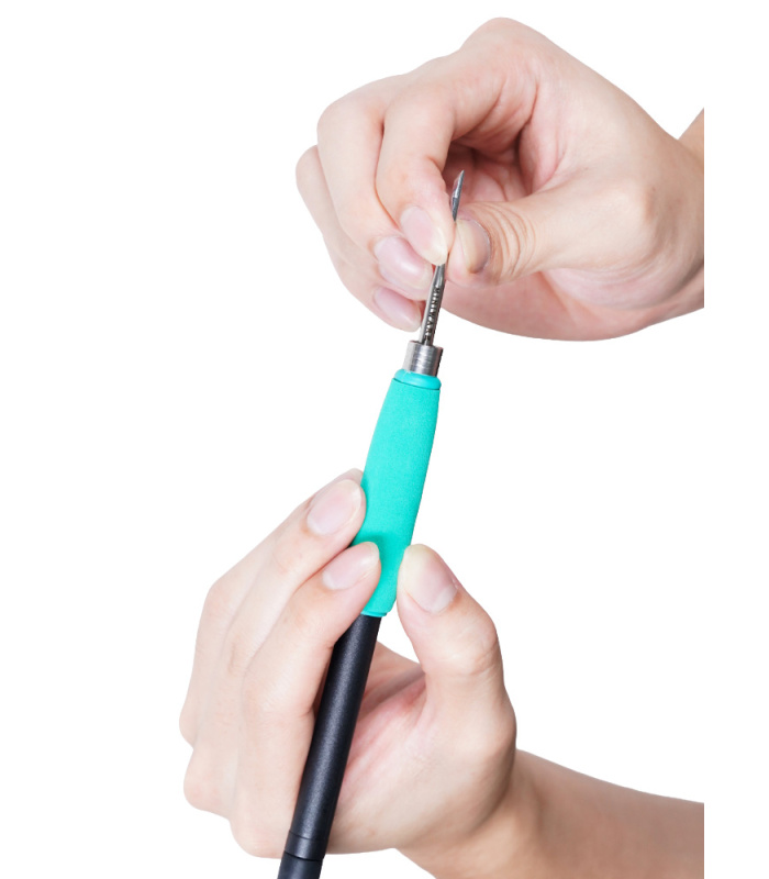 Miniware Soldering Iron Handle Set for TS1M Soldering Station - Image 2