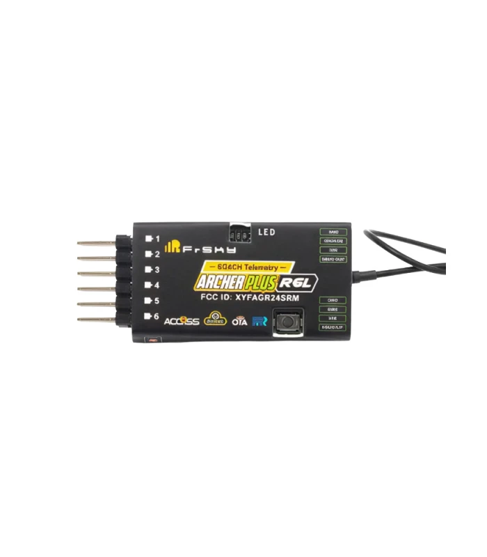 FrSky Archer Plus R6 LITE 2.4G 6CH ACCESS / ACCST Receiver - Image 2