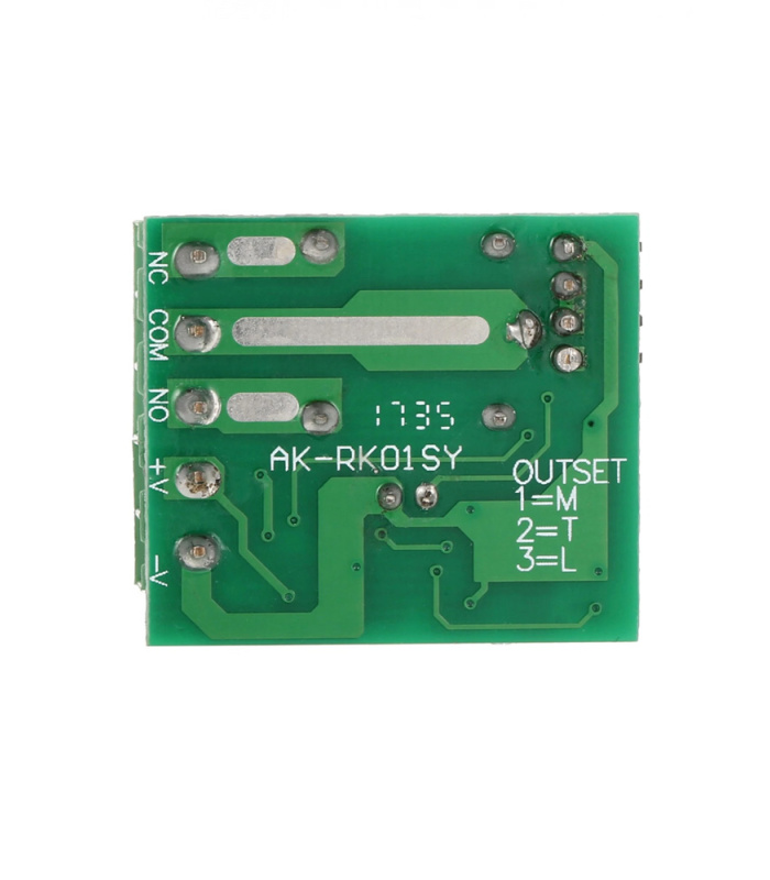 433MHz DC 12V 1CH Wireless Switch Mini Relay Module with RF Remote Control Set - Image 3