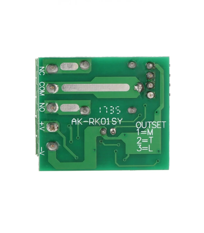 433MHz DC 12V 1CH Wireless Switch Mini Relay Module with RF Remote Control Set - Image 3