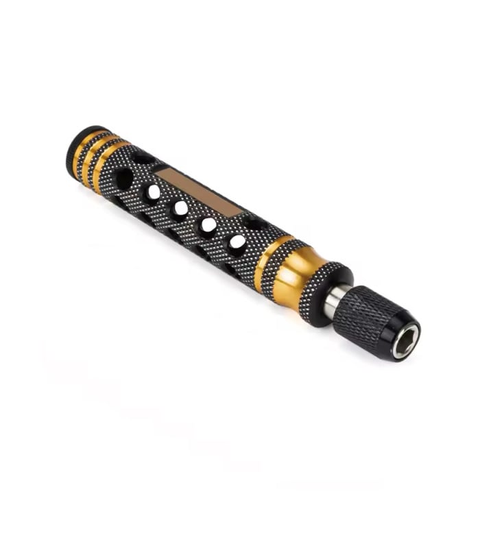 12-in-1 Hex Driver, Screwdriver & Nut Driver Tool Set – Titanium-Coated Steel Bits - Image 4