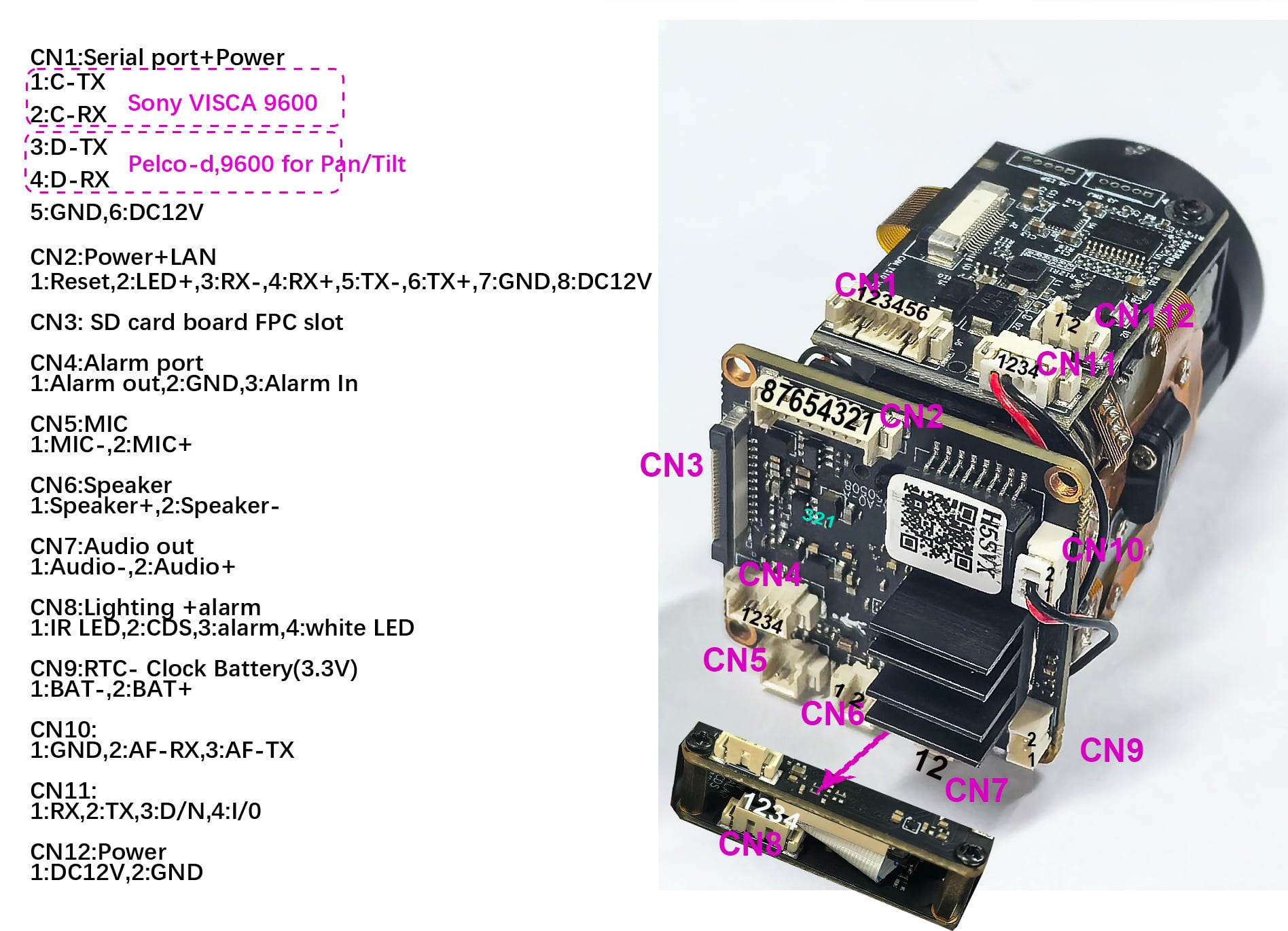 RunCam IPC Wiring