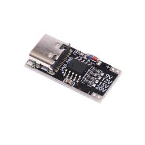 USB-C PD Trigger Module (5V / 9V / 12V / 15V / 20V) Adjustable Voltage Selector Board