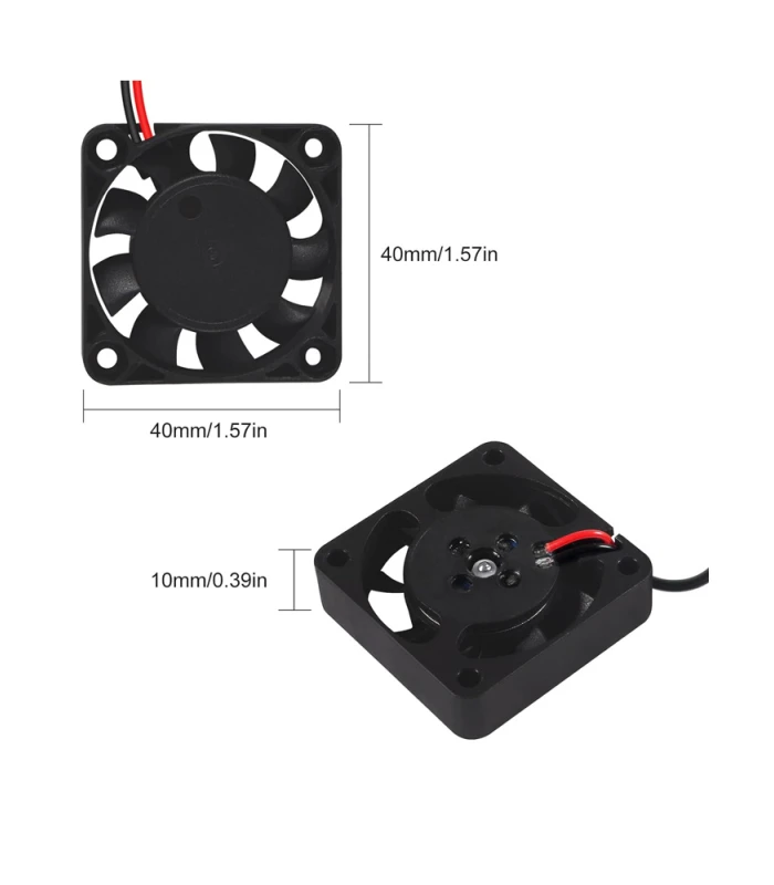 USB 40mm Cooling Fan – 5V Brushless - Image 2