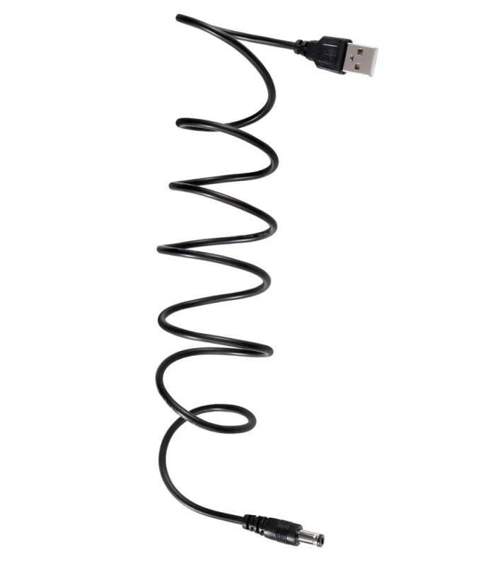 1M USB to 5.5mm x 2.1mm DC Barrel Jack Power Cable - Image 2