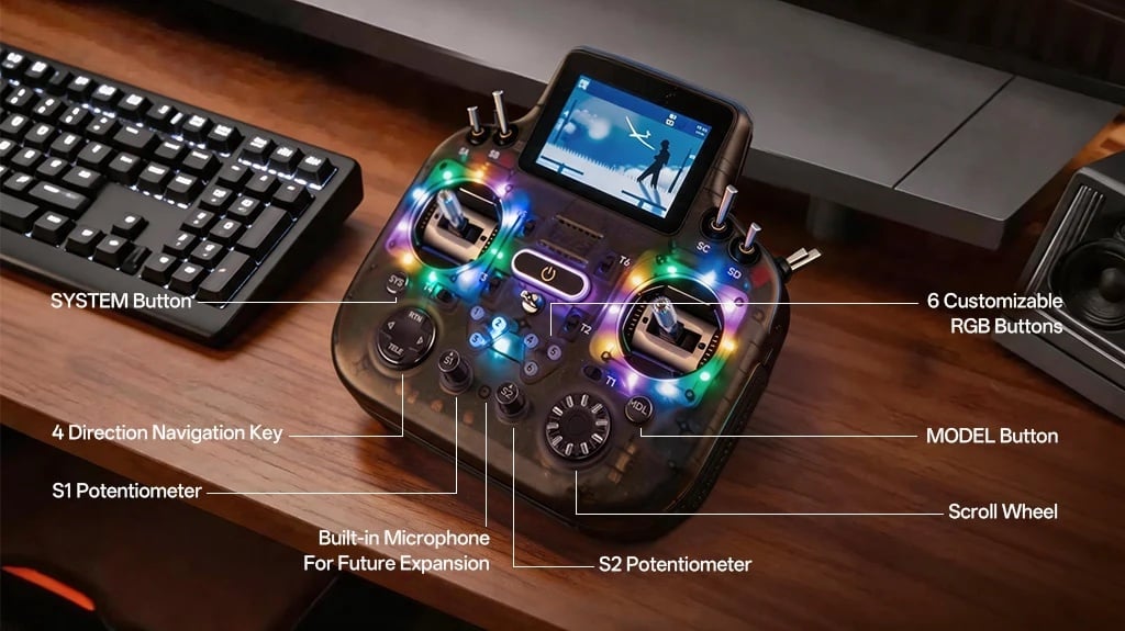 Radiomaster GX15 MAX Radio Controller (ELRS / M2) 7 GX15 MAX F