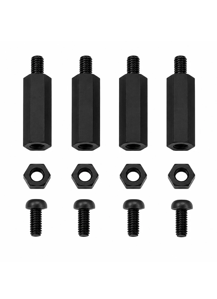 M3 Nylon Hex Standoffs Set Male to Female