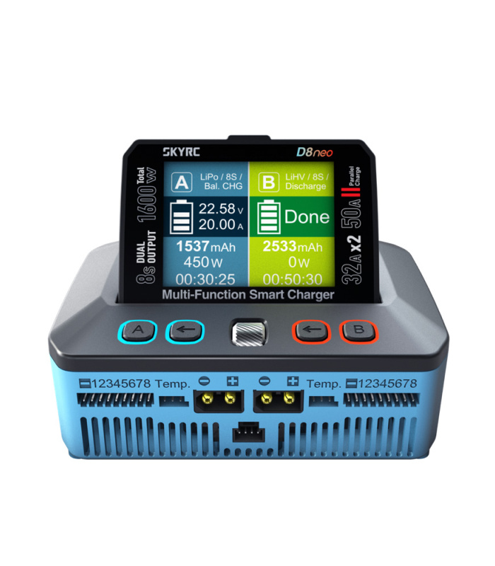 SkyRc D8neo Multi-Function DC Dual Smart Charger - Image 4