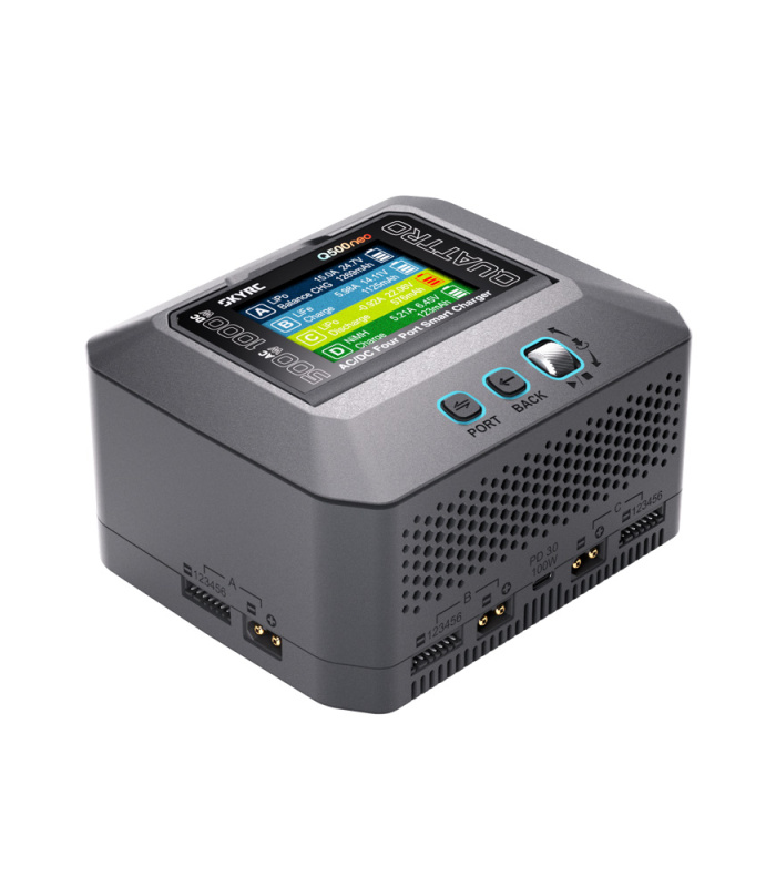 SkyRC Q500neo AC/DC 4-Port Charger 1-6S (XT60) - Image 5