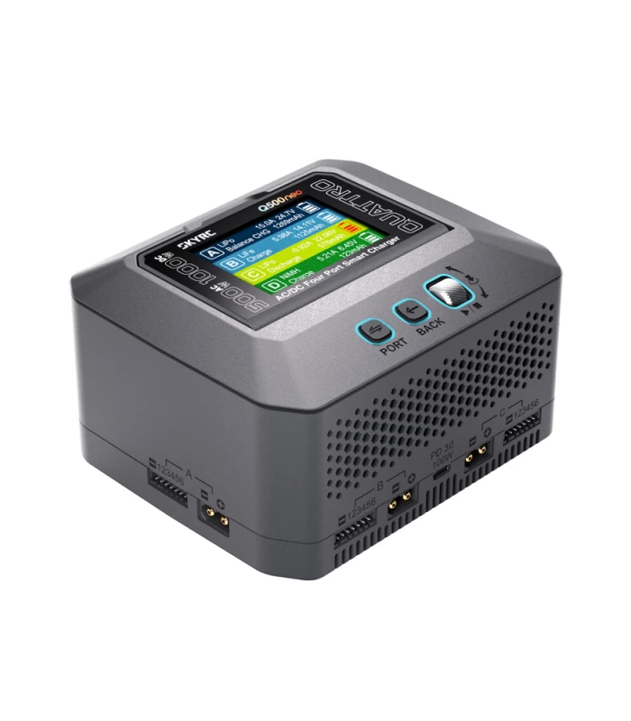 SkyRC Q500neo AC/DC 4-Port Charger 1-6S (XT60) - Image 5