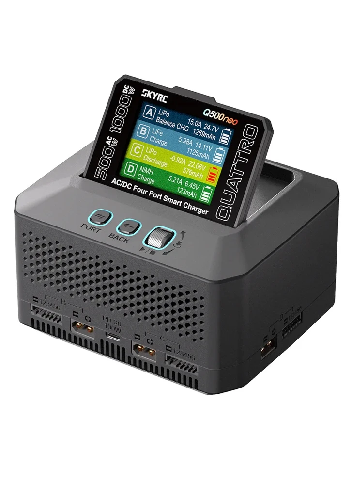SkyRC Q500neo ACDC 4 Port Charger