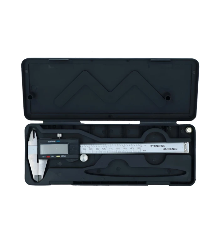 150mm / 6" Digital Vernier Caliper with Case – Stainless Steel - Image 7