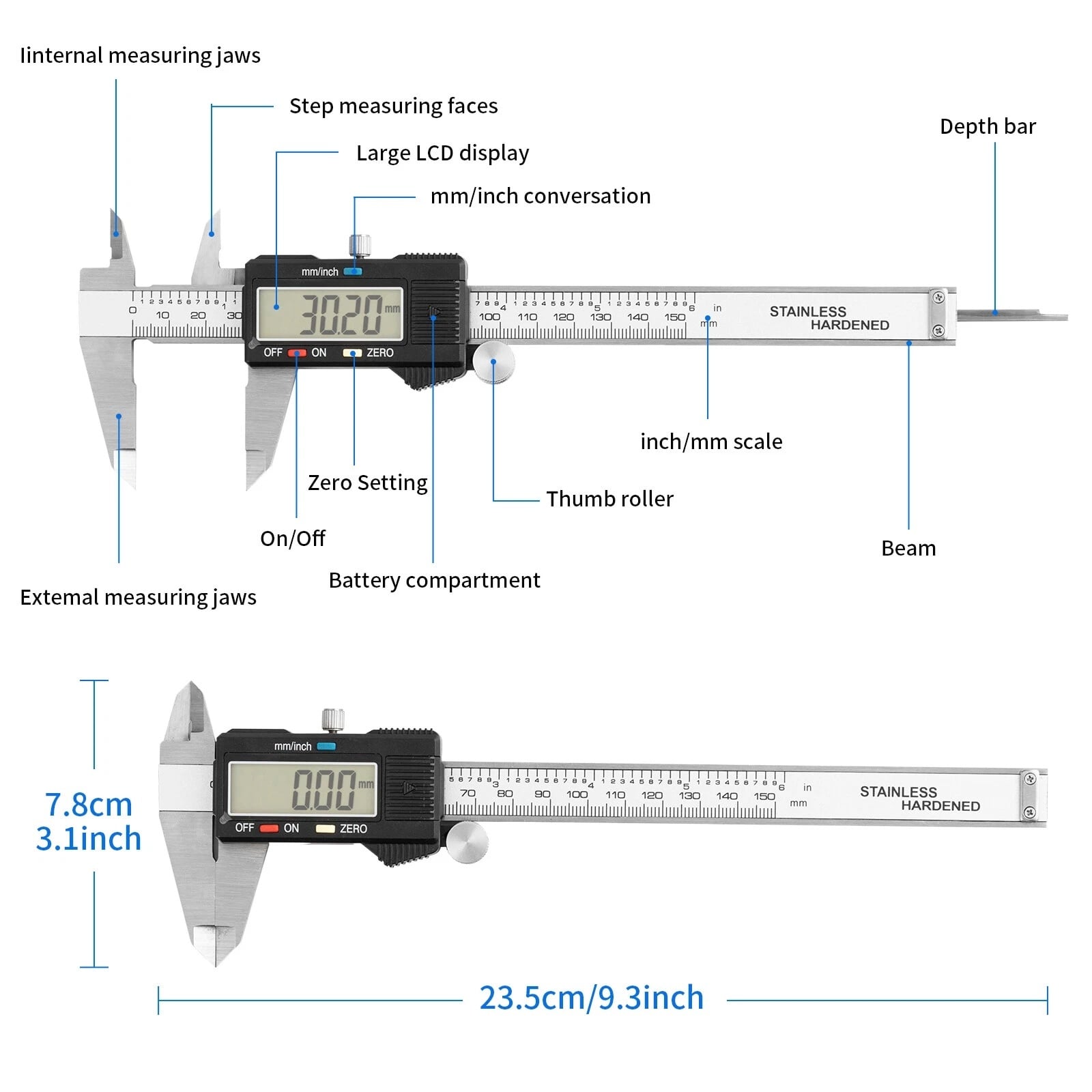 Digital Vernier Features
