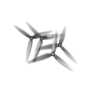 HQProps 7x3.5 Durable Tri-Blade Propellers Light Grey
