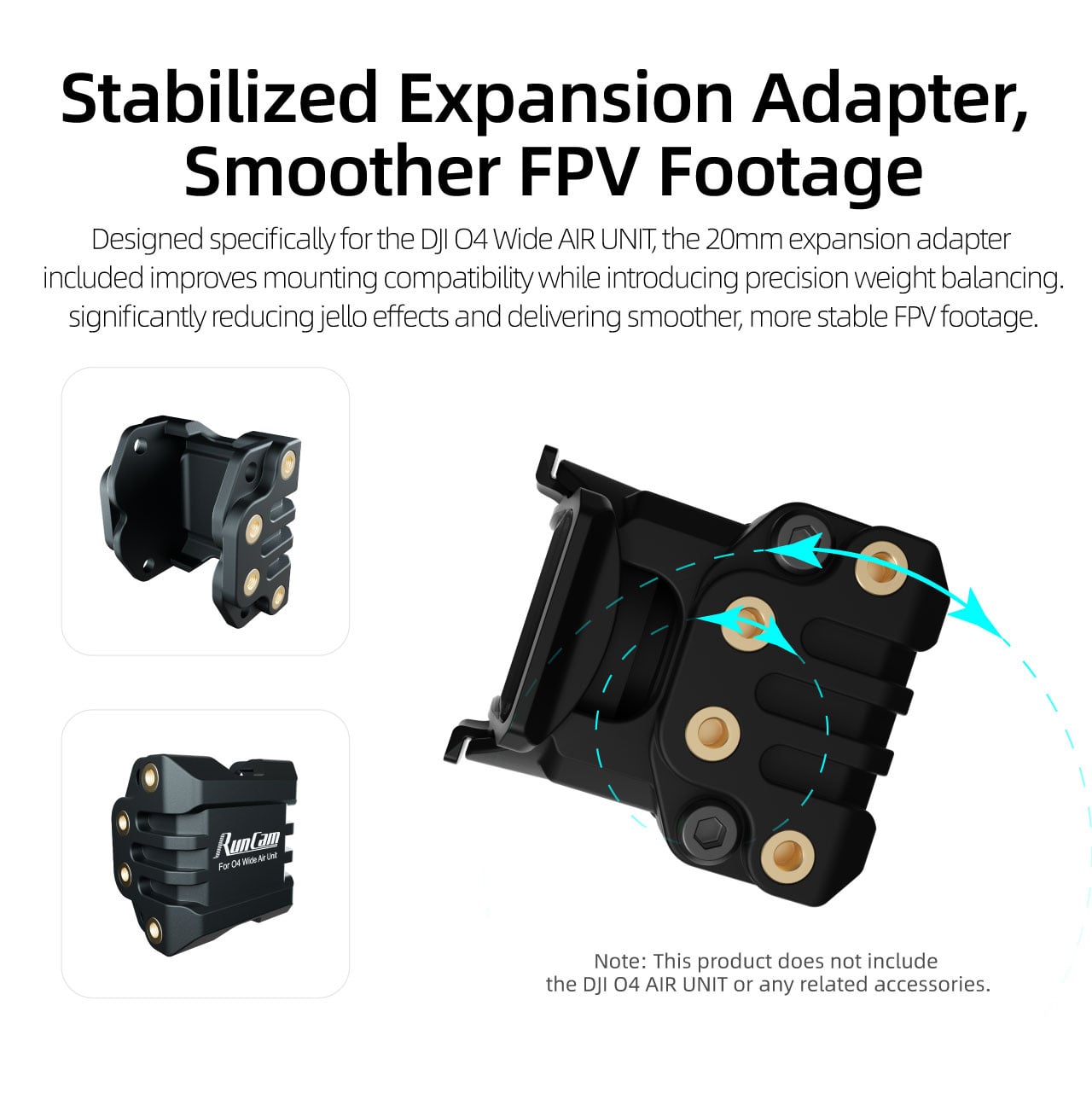 O4 Wide 20mm Adapter Banner