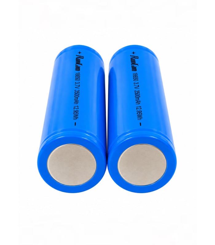 RunCam 18650 3.7V 3500mAh Li-ion Battery Cells – 2PCS - Image 3
