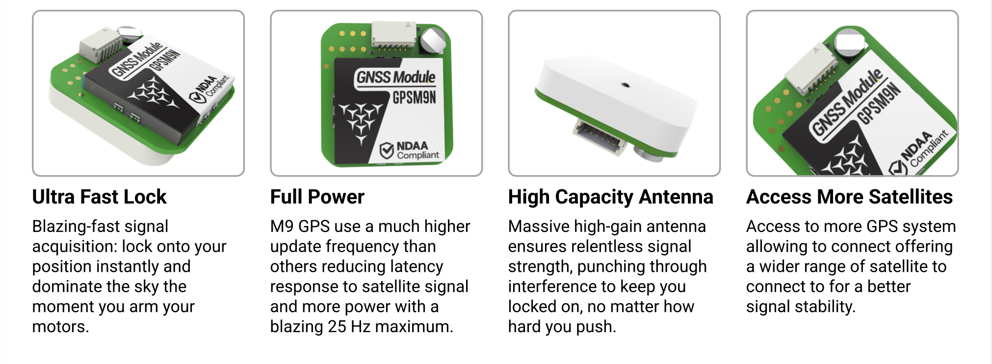 Triumph M9N GPS Module NDAA Info