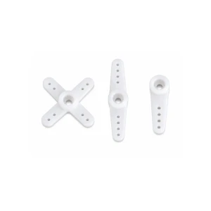 25T 5mm Micro Servo Horn Set – 3PCS White