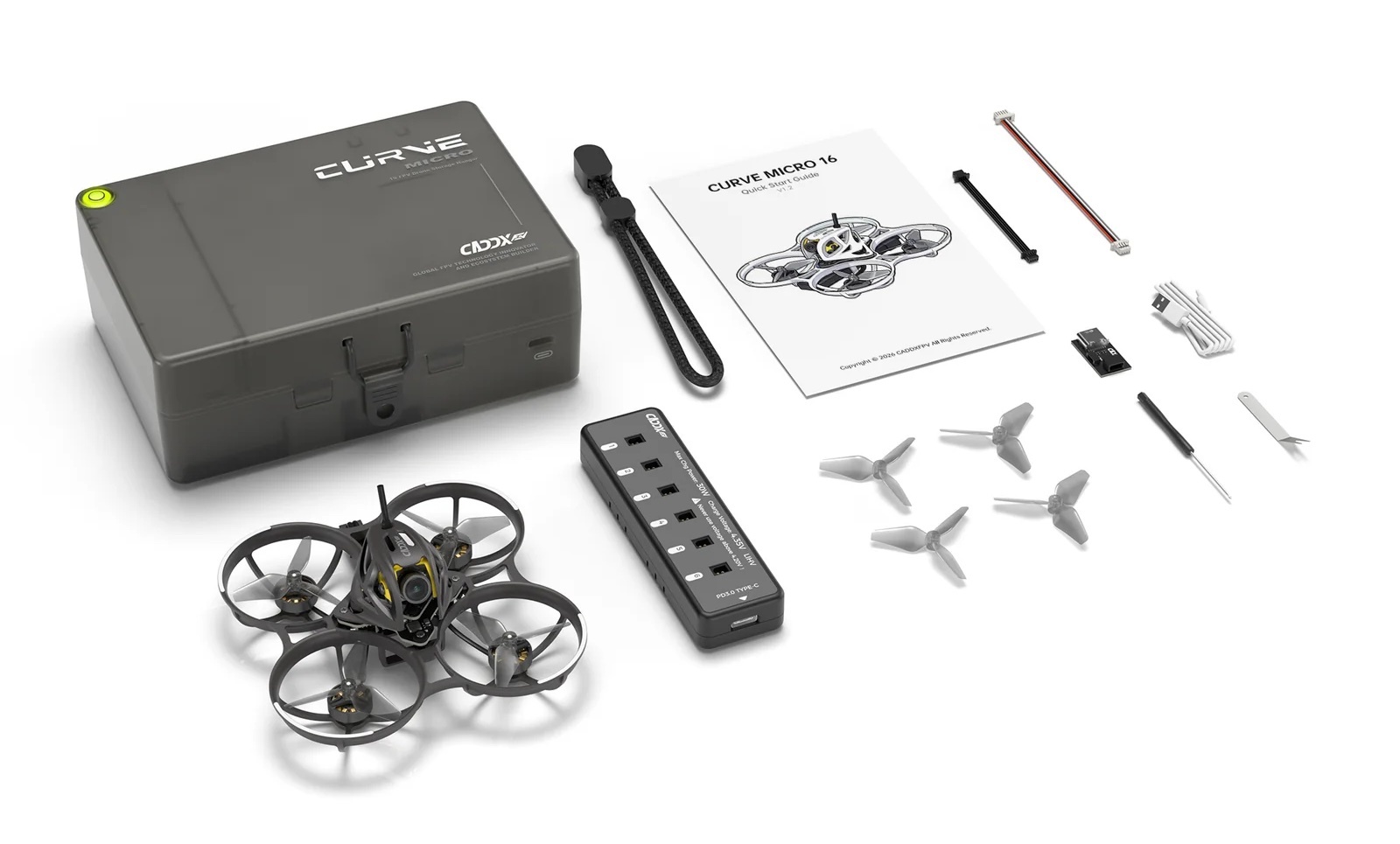 Curve 16 Case and Drone