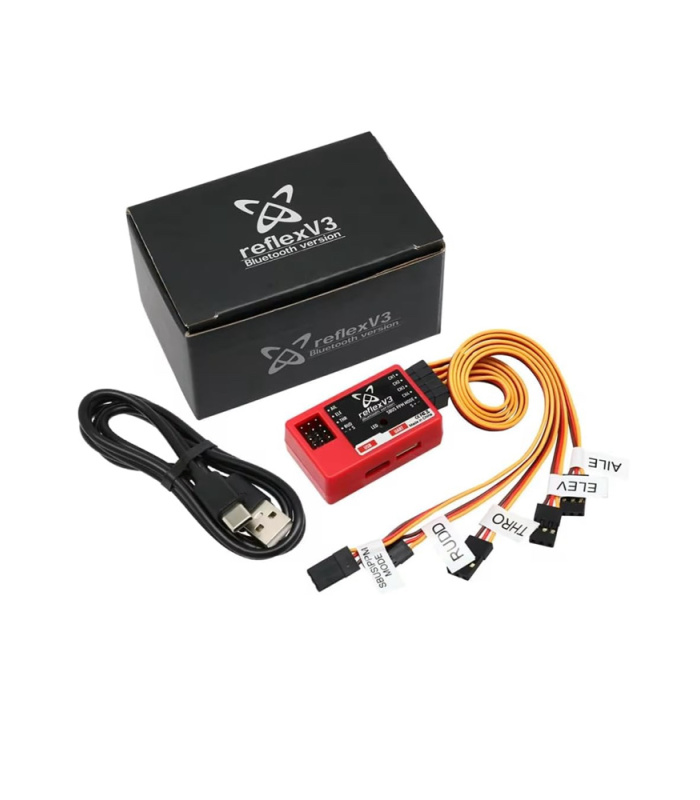 FMS Reflex V3 Bluetooth Gyro Flight Controller for RC Aircraft - Image 2