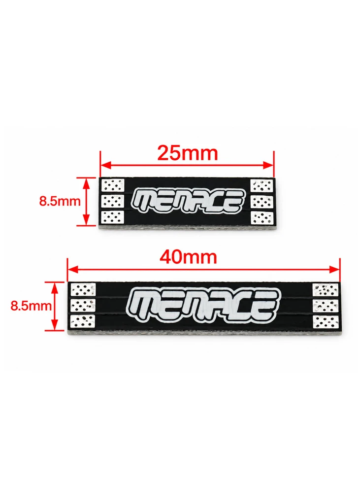Menace Prop Skids Sizes